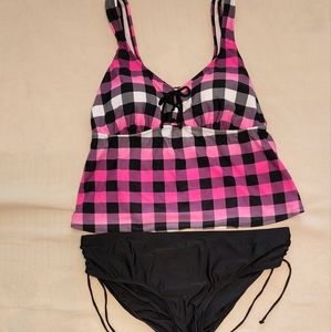 Plus Size 2 Piece Tankini Bathing Suit- NEW